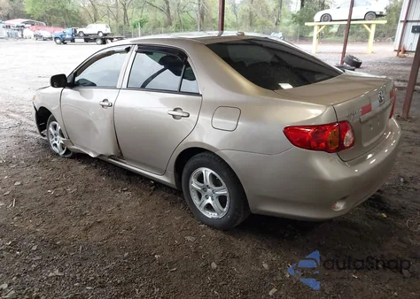 2009 Toyota Corolla Le из США, поврежденный, VIN 2T1BU40E69C158930